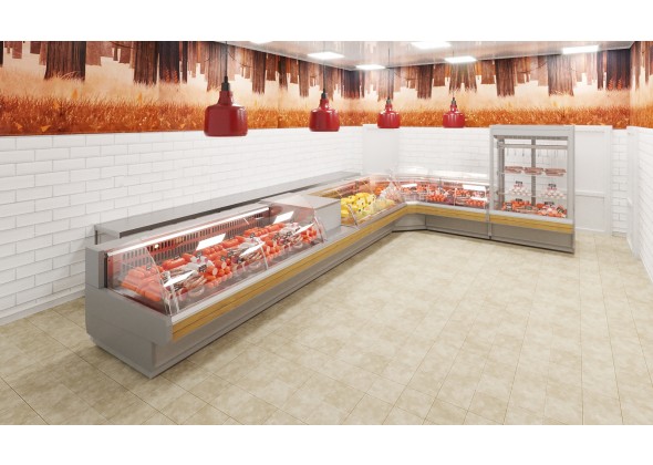 Витрина холодильная Lida Vision - 2 - фото - 2