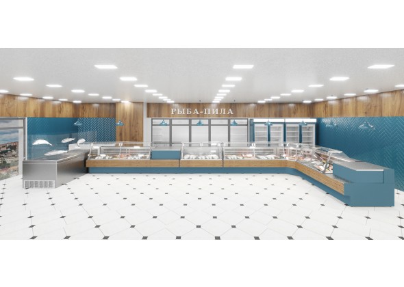 Витрина холодильная-lida-Aqua-2 - фото - 27