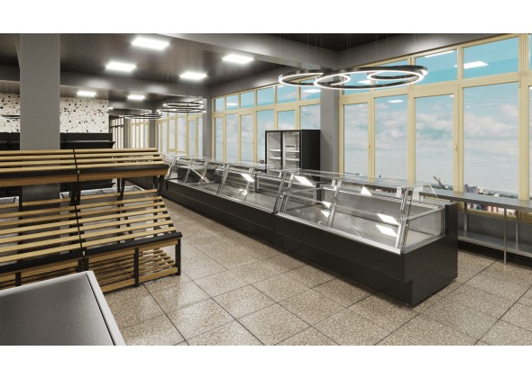 Витрина холодильная-lida-Aqua-2 - фото - 25