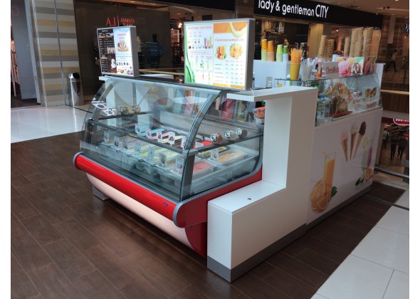 Витрина для мороженого Lida-Junior Lightbox - фото - 2