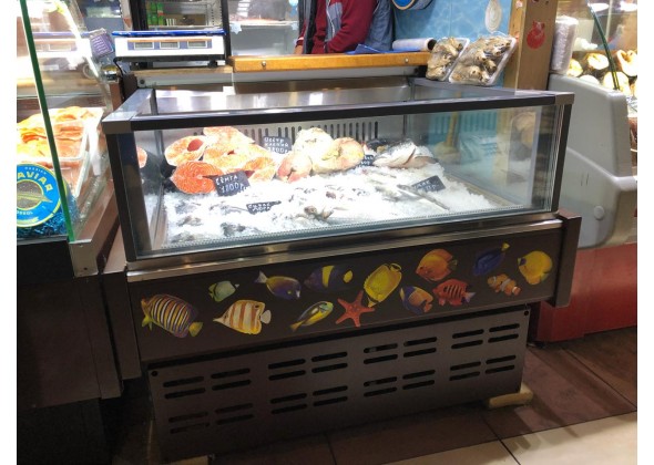 Витрина холодильная Lida-Kub - 1 Fish - фото - 2