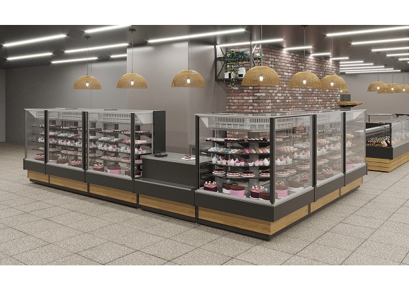 Кондитерская витрина Lida Kandi Plus - фото - 9