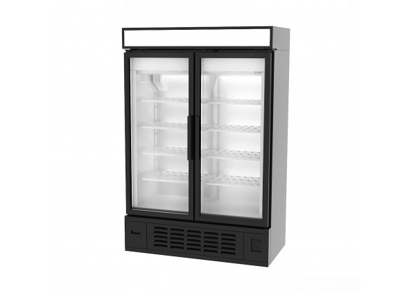 Морозильный шкаф Lida-M с распашными стеклянными дверьми - фото - 8