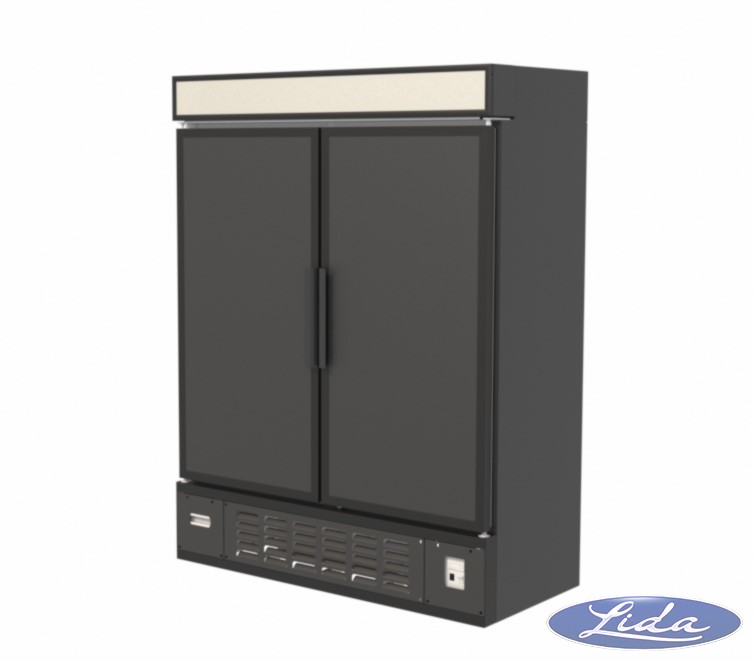 Морозильный шкаф Lida-M с распашными металлическими дверьми - фото - 9